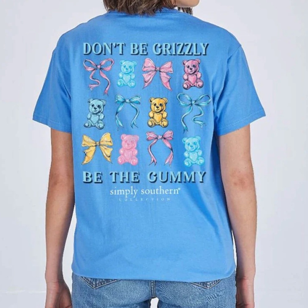 Simply Southern gummy bear tee shirt XL NWT